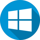 Logotipo del curso de windows